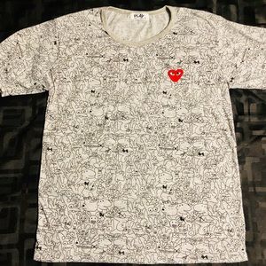 Comme Des Garcons PLAY X Matt Groening T-shirt